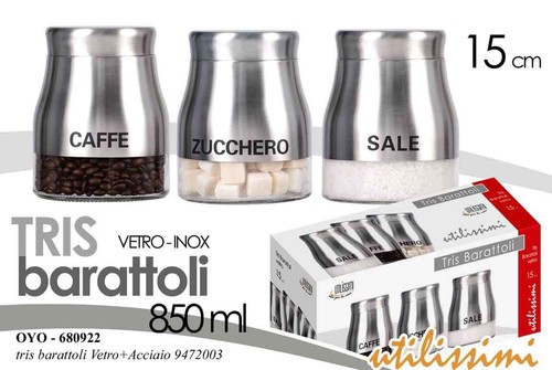 Set barattoli sale zucchero - set,