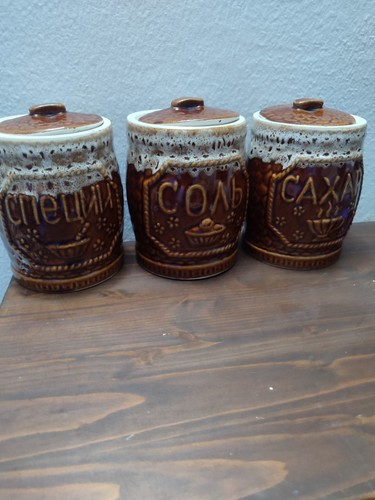 Barattoli russi ceramica - russi,