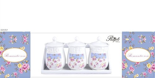 Set tris barattoli - tris, da