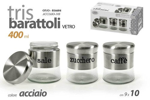Set barattoli sale zucchero - sale,