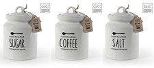 SET 3 Barattoli Sale Zucchero
