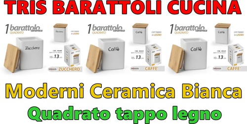 Set barattoli sale zucchero - set,