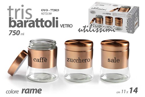 Set barattoli sale zucchero - set,