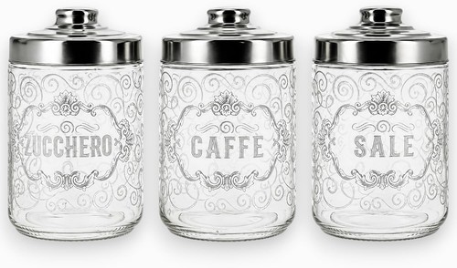 Set barattoli cucina in - 3,