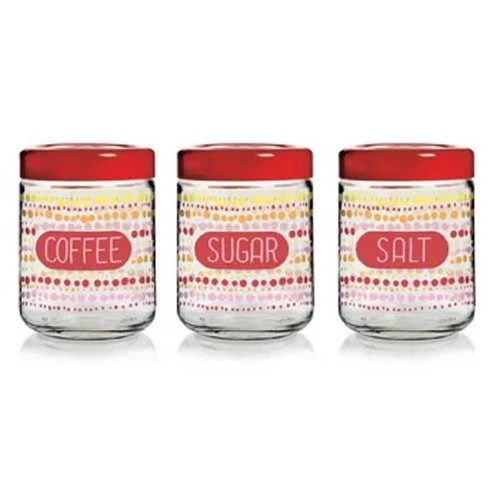 Set tris barattoli da - set,