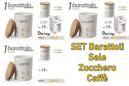 Set barattoli cucina sale - set, 3