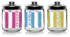 Set 3 Barattoli da Cucina in