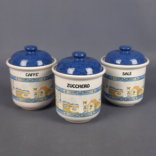 Set barattoli ceramica - 3,